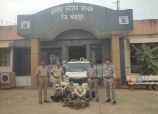एअर वॉलच्या चोरी प्रकरणी 3 आरोपींना अटक