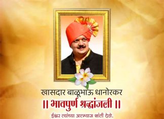 महाराष्ट्रातील कांग्रेस चे एकमेव खासदार बाळू उर्फ़ सुरेश धानोरकर यांचे दिल्ली येथे निधन