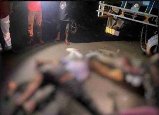 रस्त्यावर उभ्या असलेल्या ट्रक वर दुचाकी धडकली;2 जण जागीच ठार