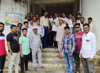 मराठा समाजाला कुनबी प्रमाणपत्र देवून ओबीसीकरण करू नये – सावली तालुका कुनबी समाजा तर्फे मुख्यमंत्री एकनाथ शिंदे यांना निवेदन