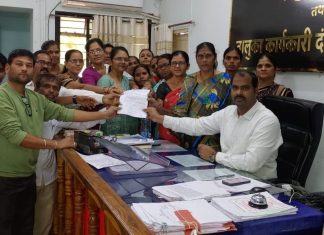 बुध्द मुर्ती विटंबनेचा सावलीमध्ये निषेध