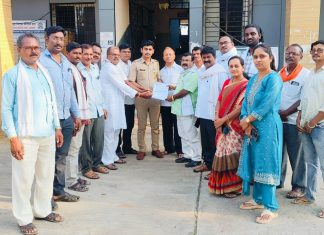 शहीद जवान व पोलिसांविषयी अपमानास्पद वक्तव्य केल्याप्रकरणी भाजपा सावलीने केला ना.विजय वडेट्टीवारांचा निषेध