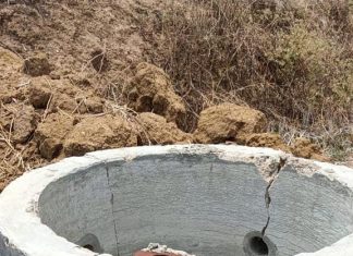 भट्टीजांब मायनरखालील पाईप लाईनचे काम निकृष्ठ दर्जाचे