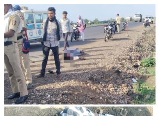 पिकअप व दुचाकीची आमने सामने धडक. दोन युवक ठार, एक गंभीर .