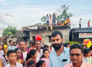 सावली तालुक्यातील विविध गावात तान्हापोळा महोत्सव जलोषात साजरा..