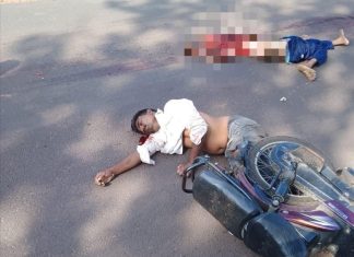 ट्रकच्या धडकेत दुचाकीवरील एक ठार एक जखमी ;कोठारी जवळील देवई फाट्याजवळ अपघात
