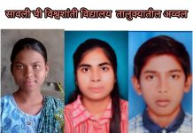 कला, विज्ञान आणि वाणिज्य विभागात सावली ची “विश्वशांती विद्यालय” अव्वल