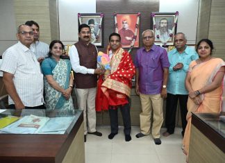 विवेकानंद सोसायटीला महाराष्ट्राचे सहकार आयुक्त यांची सदिच्छा भेट