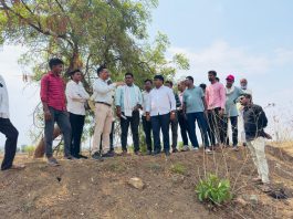 रोहित बोम्मावार यांच्या नेतृत्वात खेडी मायनरची पाहणी; अधिकाऱ्यांना प्रत्यक्ष वस्तुस्थिती दाखवत तात्काळ दुरुस्तीची मागणी