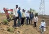 अधिकाऱ्यांच्या प्रत्यक्ष उपस्थितीत खेडी मायनरच्या दुरुस्तीच्या कामाला सुरुवात