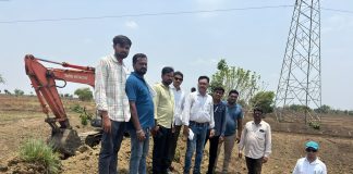 अधिकाऱ्यांच्या प्रत्यक्ष उपस्थितीत खेडी मायनरच्या दुरुस्तीच्या कामाला सुरुवात
