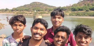 आंघोळीचा बेत ठरला जीवघेणा, वर्धा नदीत पाच युवकांचा मृत्यू